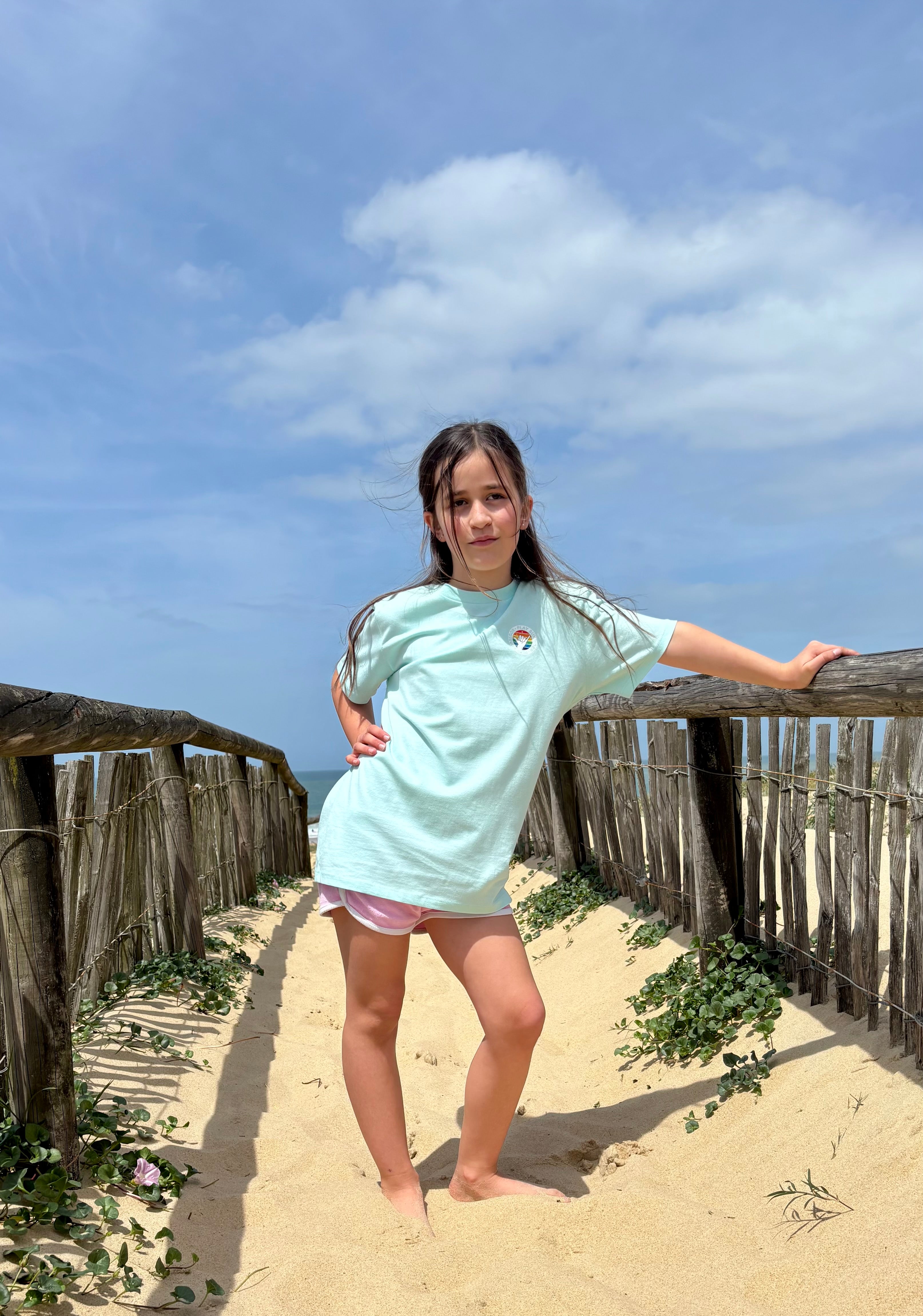 Tee Caraïbes logo shaka