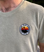 Tee shirt en éponge vert amande