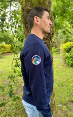 Sweat navy patch nasa tout doux