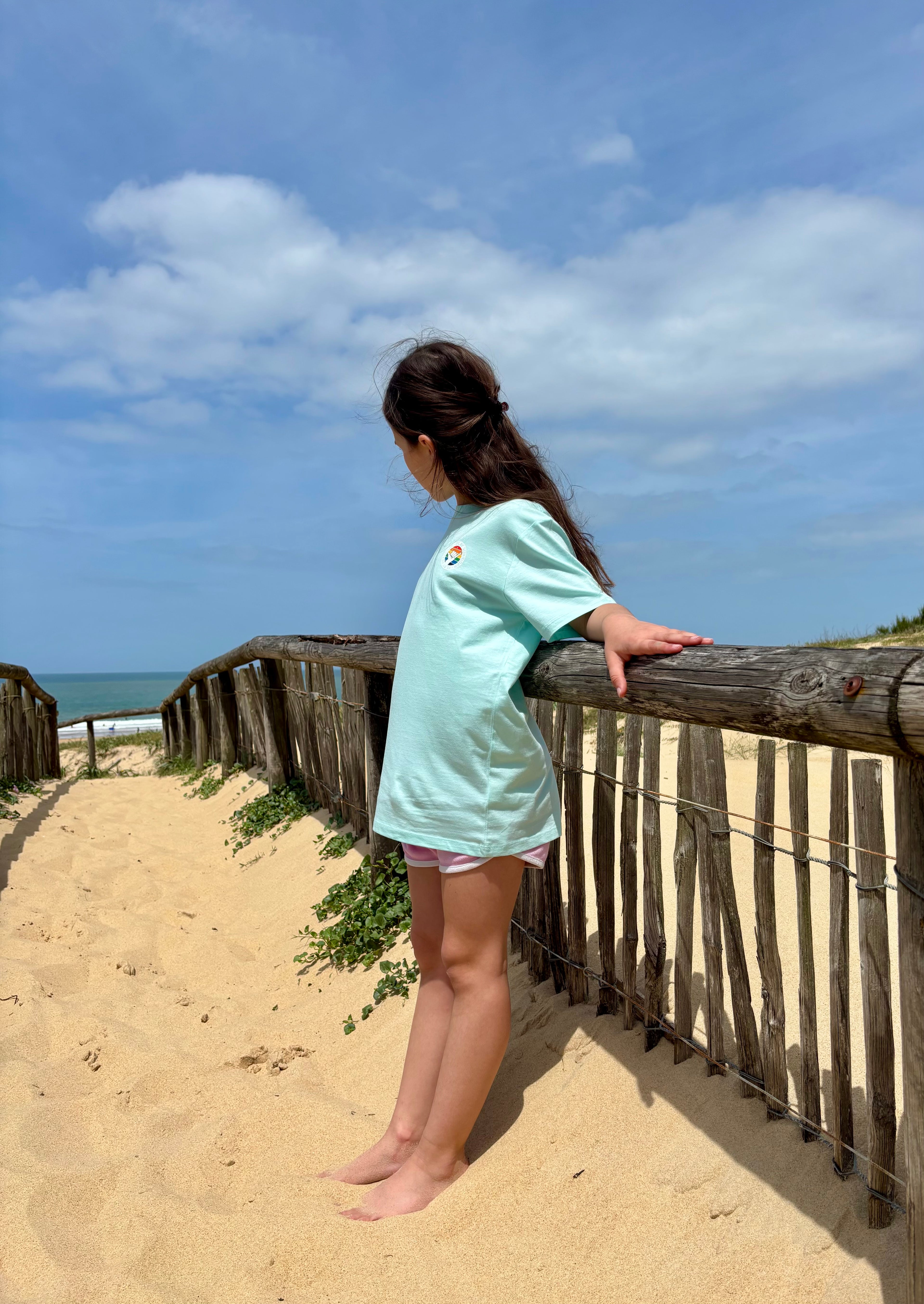 Tee Caraïbes logo shaka