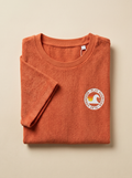 Tee shirt éponge paprika