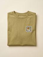 Tee shirt rétro olive