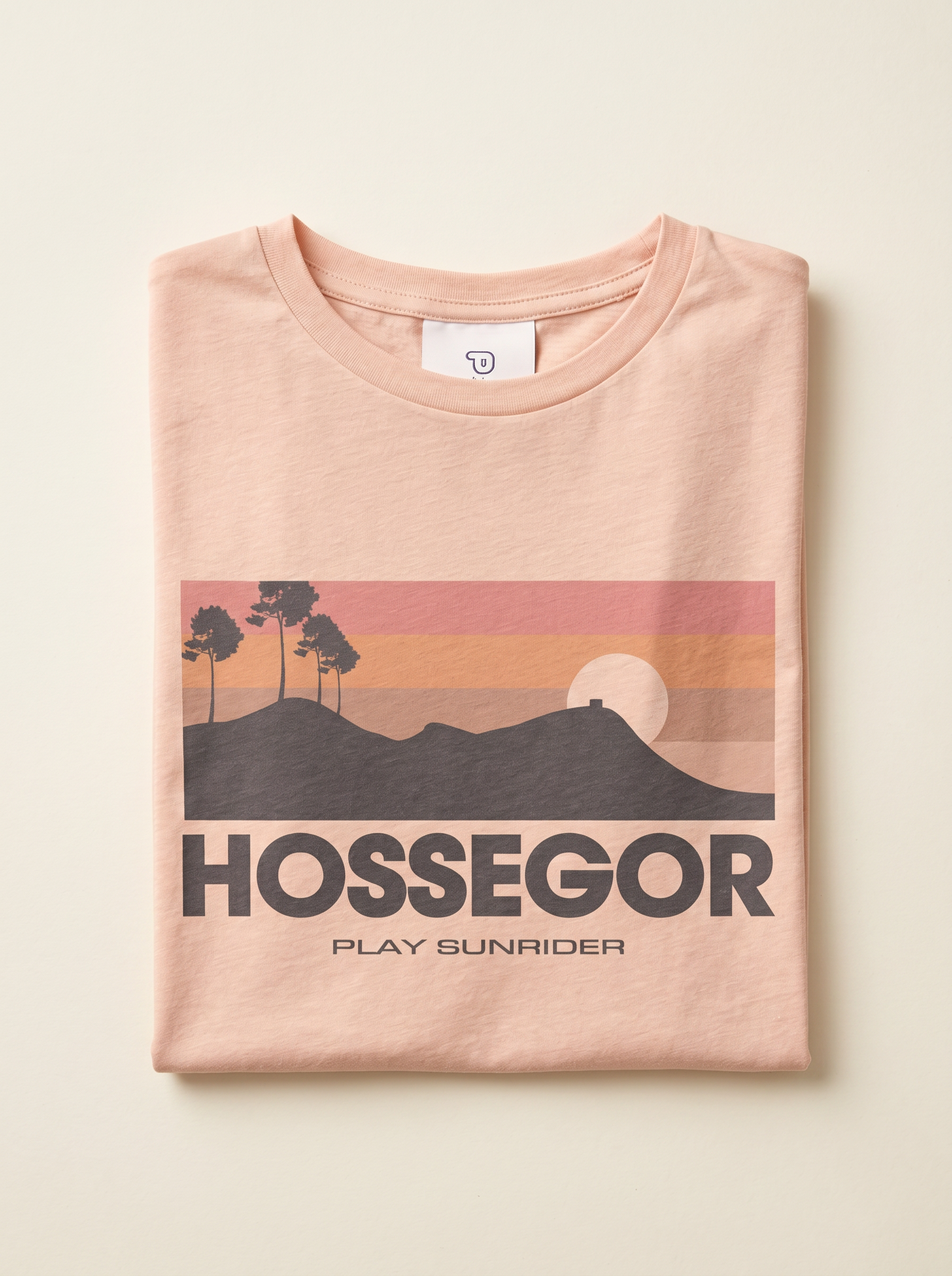 Tee Sunset Hossegor pêche