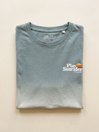 Tee shirt tie and dye vert eau canon!