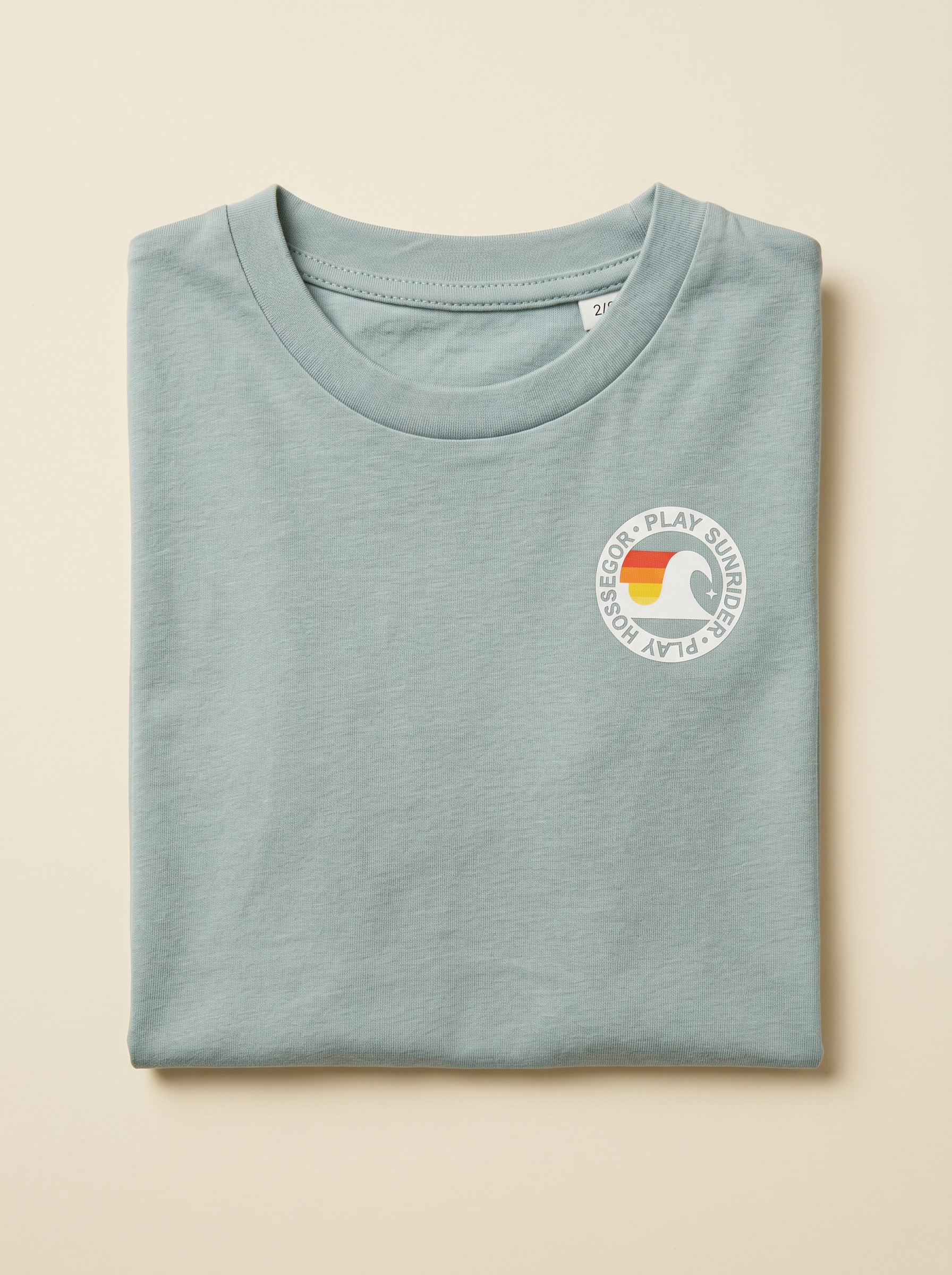 Tee shirt vert eau kids