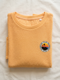 Sweat éponge abricot canon!