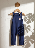 Salopette bébé  coton bio navy