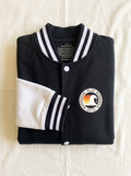 Veste Teddy College black and White