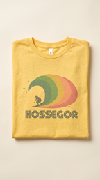 Tee shirt la vague gold